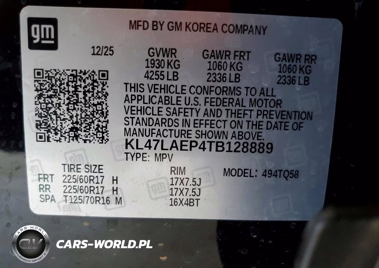 2026 Buick Envista Preferred VIN:KL47LAEP4TB128889 - 12