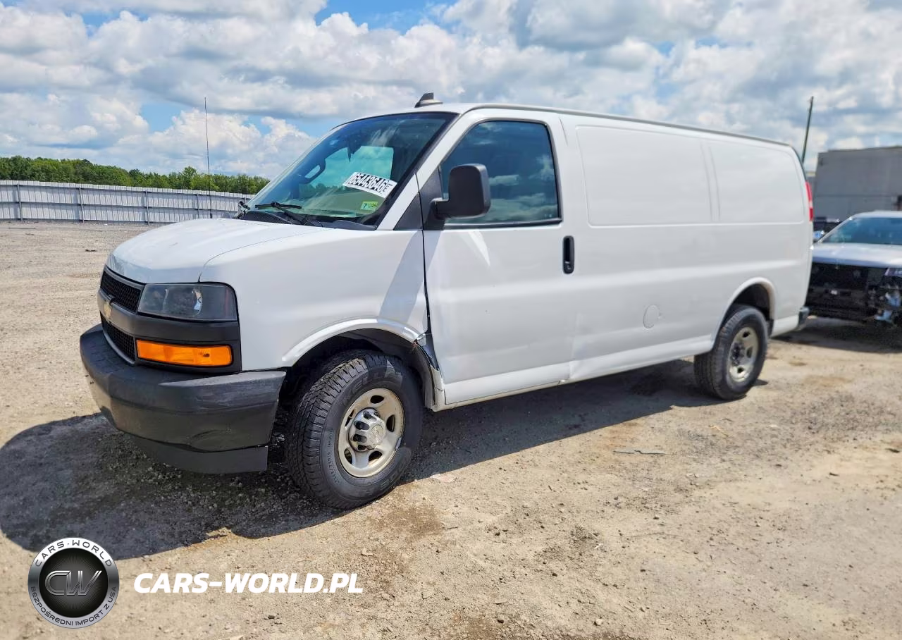 2019 Chevrolet Express 2500 Cargo Delivery Van VIN:1GCWGAFP0K1369535 - 1