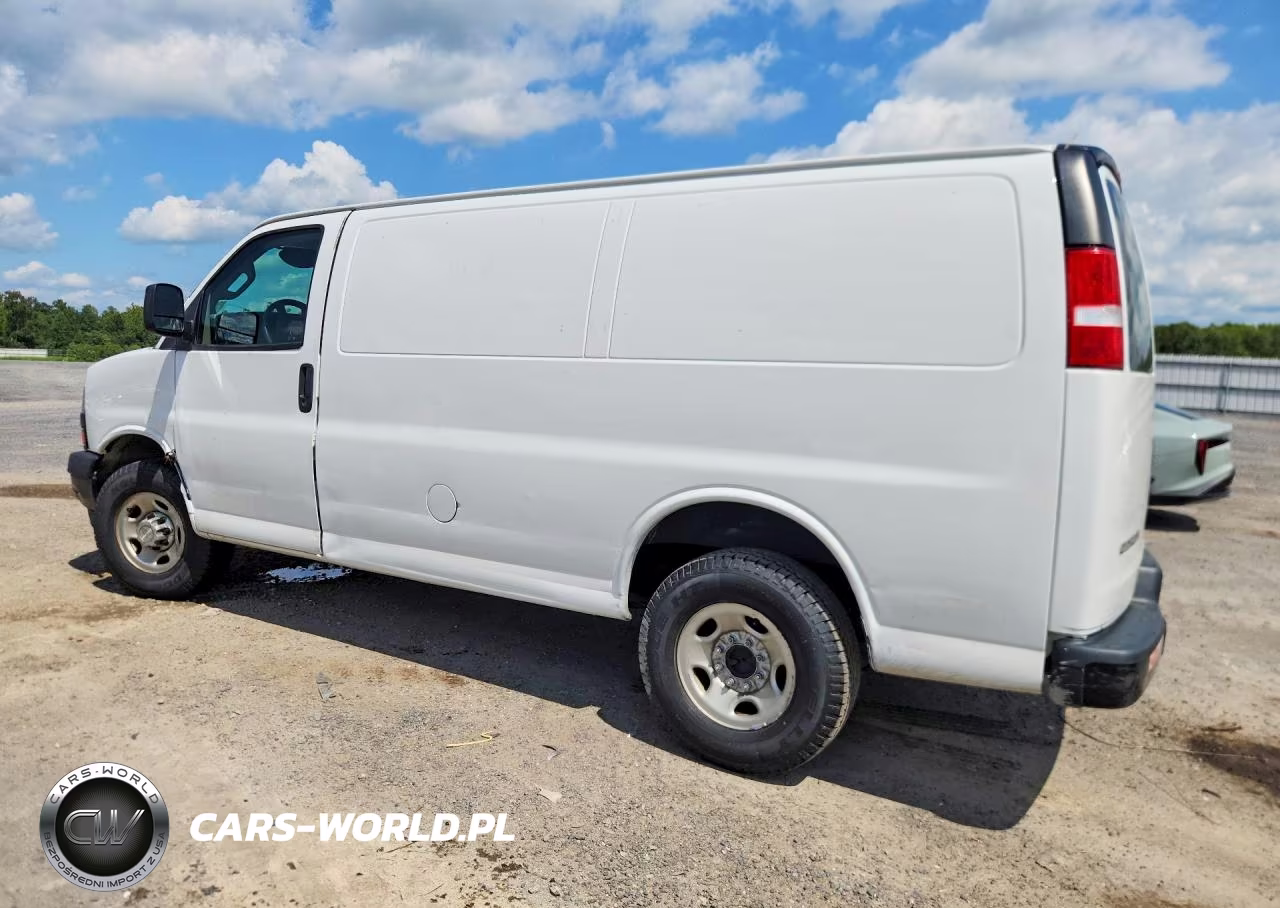 2019 Chevrolet Express 2500 Cargo Delivery Van VIN:1GCWGAFP0K1369535 - 2