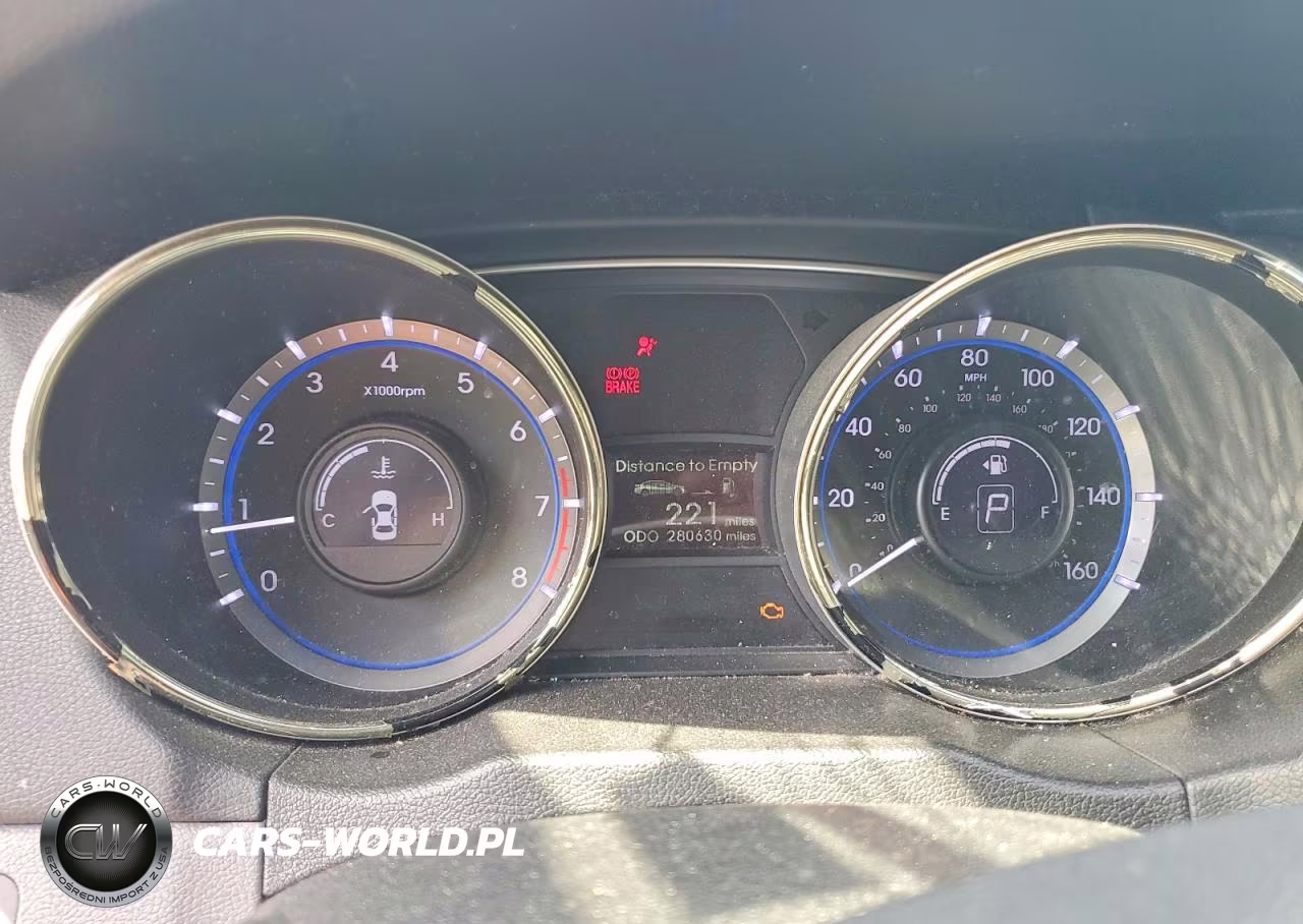 2013 Hyundai Sonata Gls VIN:5NPEB4AC6DH719424 - 9