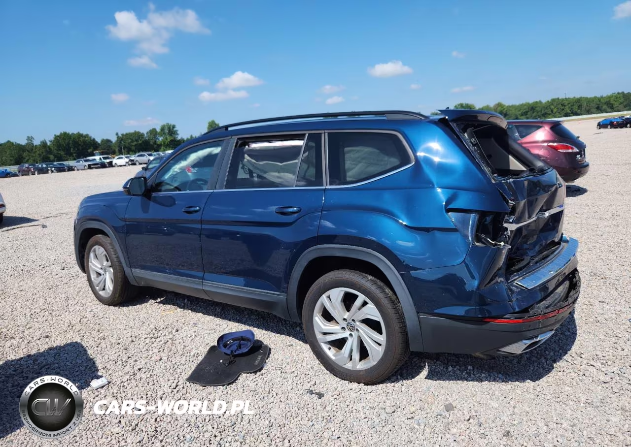 2021 Volkswagen Atlas Se VIN:1V2HR2CA5MC605434 - 2