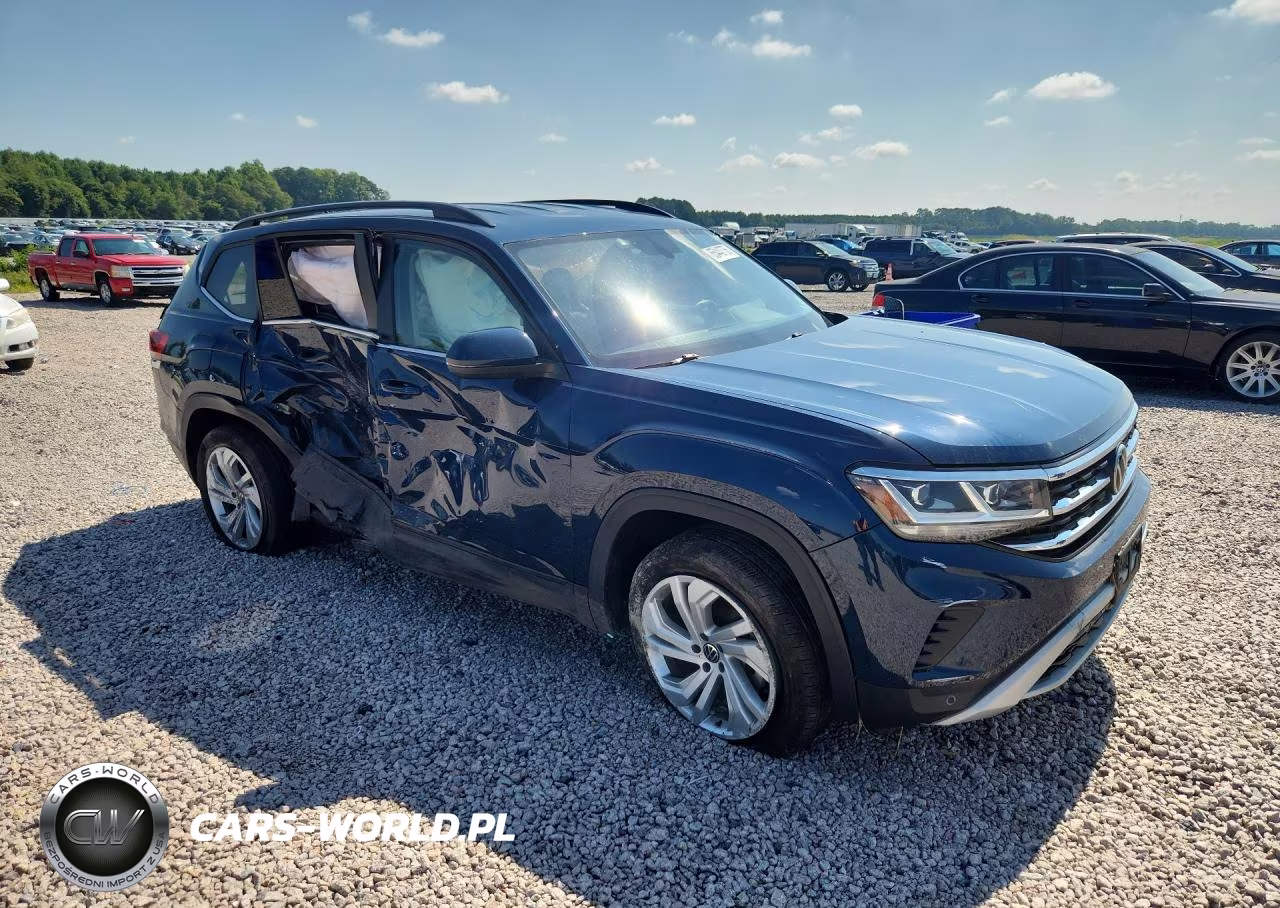 2021 Volkswagen Atlas Se VIN:1V2HR2CA5MC605434 - 4