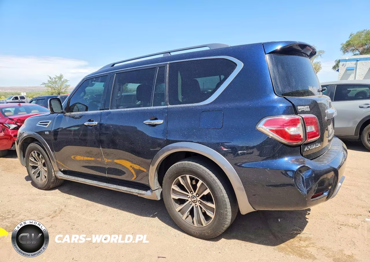 2020 Nissan Armada Sl VIN:JN8AY2NC8LX518367 - 2