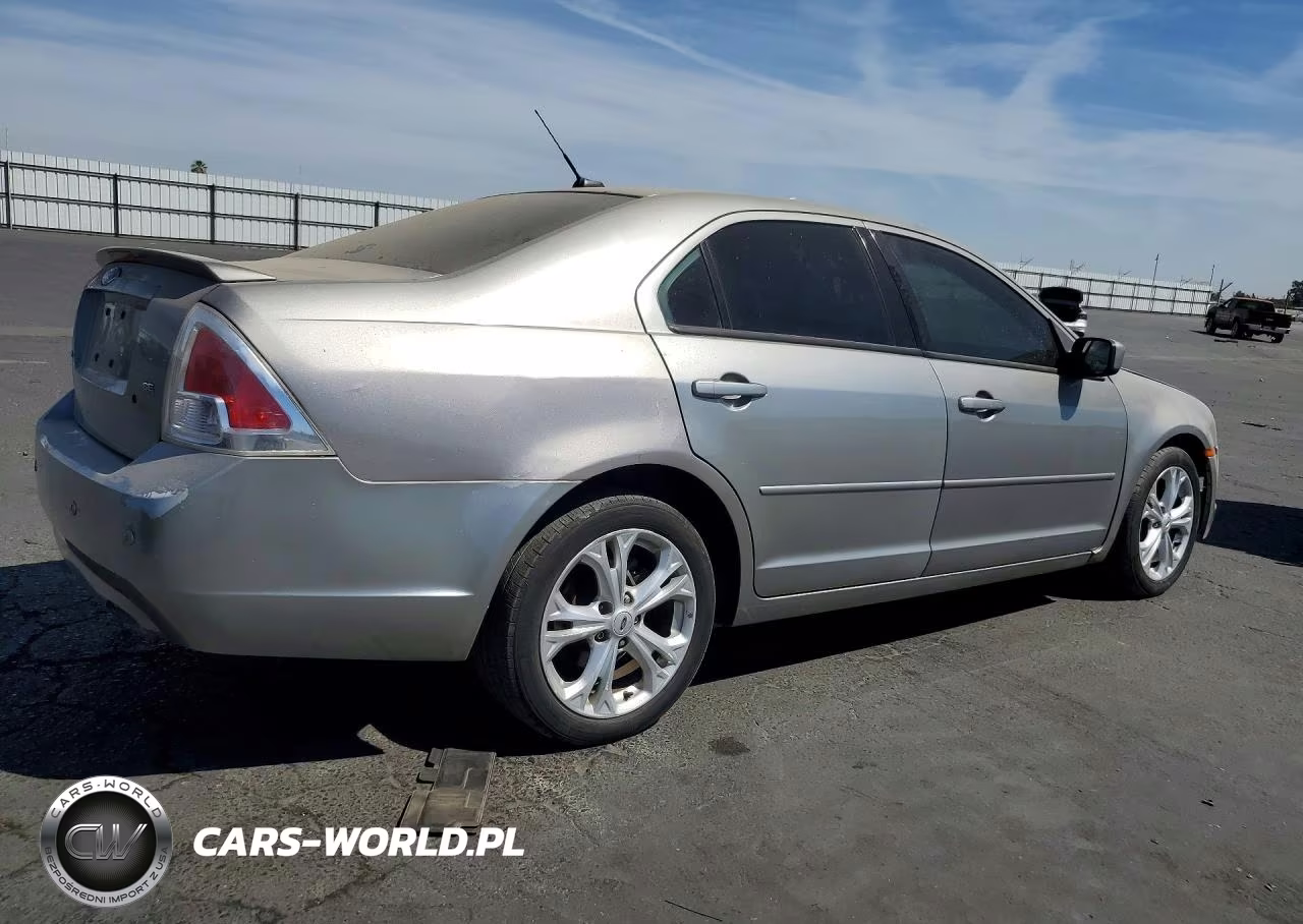 2009 Ford Fusion Se VIN:3FAHP07Z99R179581 - 3