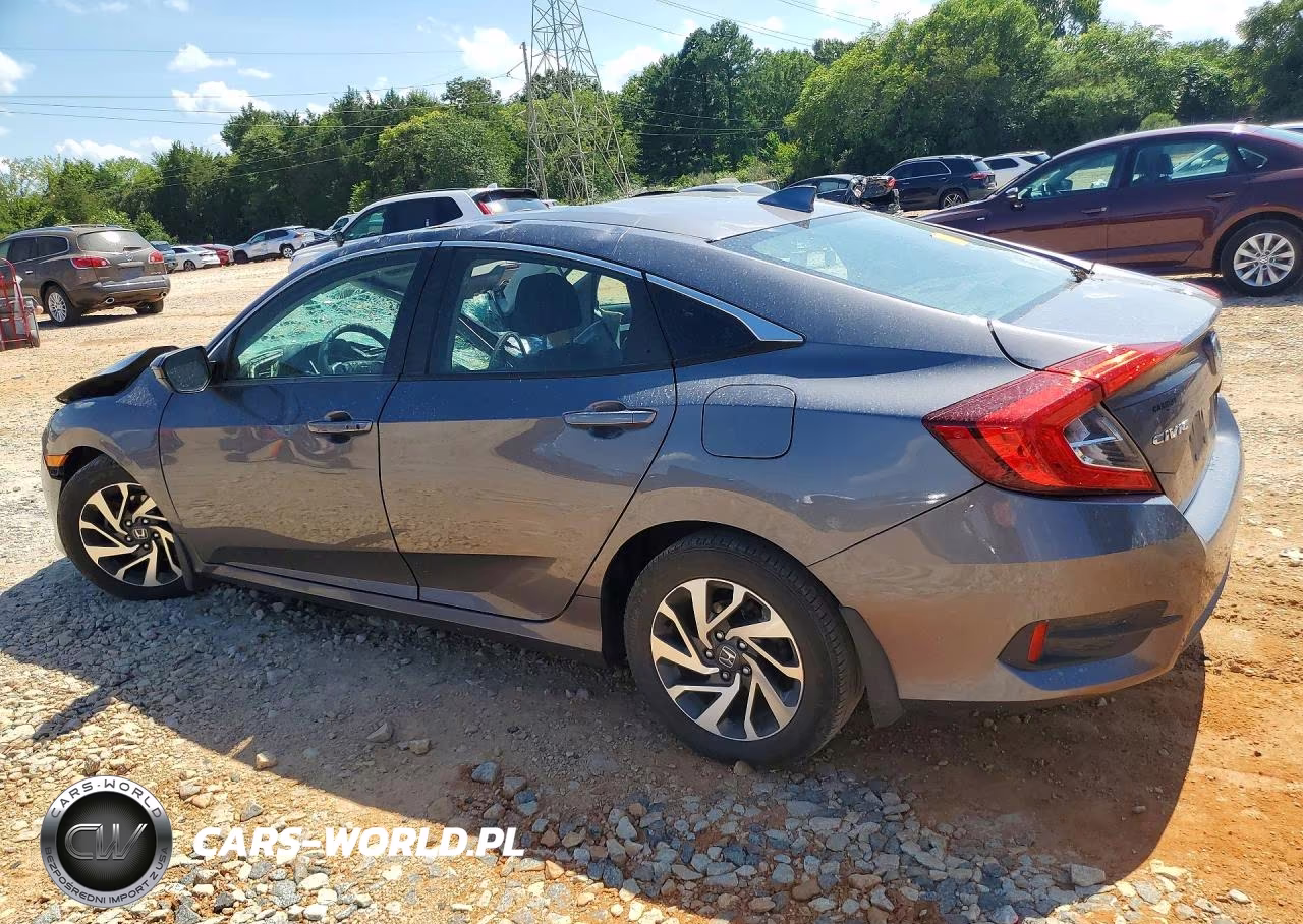 2017 Honda Civic Ex VIN:2HGFC2F76HH574452 - 2