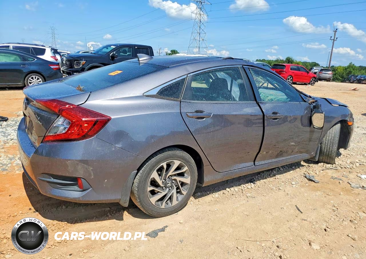2017 Honda Civic Ex VIN:2HGFC2F76HH574452 - 3