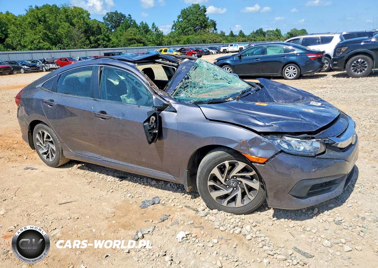 2017 Honda Civic Ex VIN:2HGFC2F76HH574452 - 4