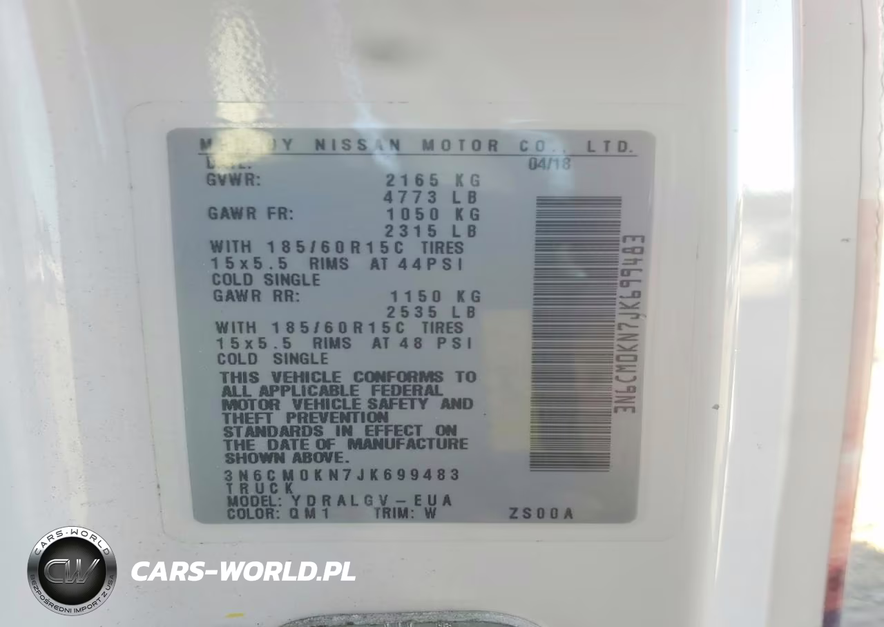 2018 Nissan Nv200 Sv VIN:3N6CM0KN7JK699483 - 13