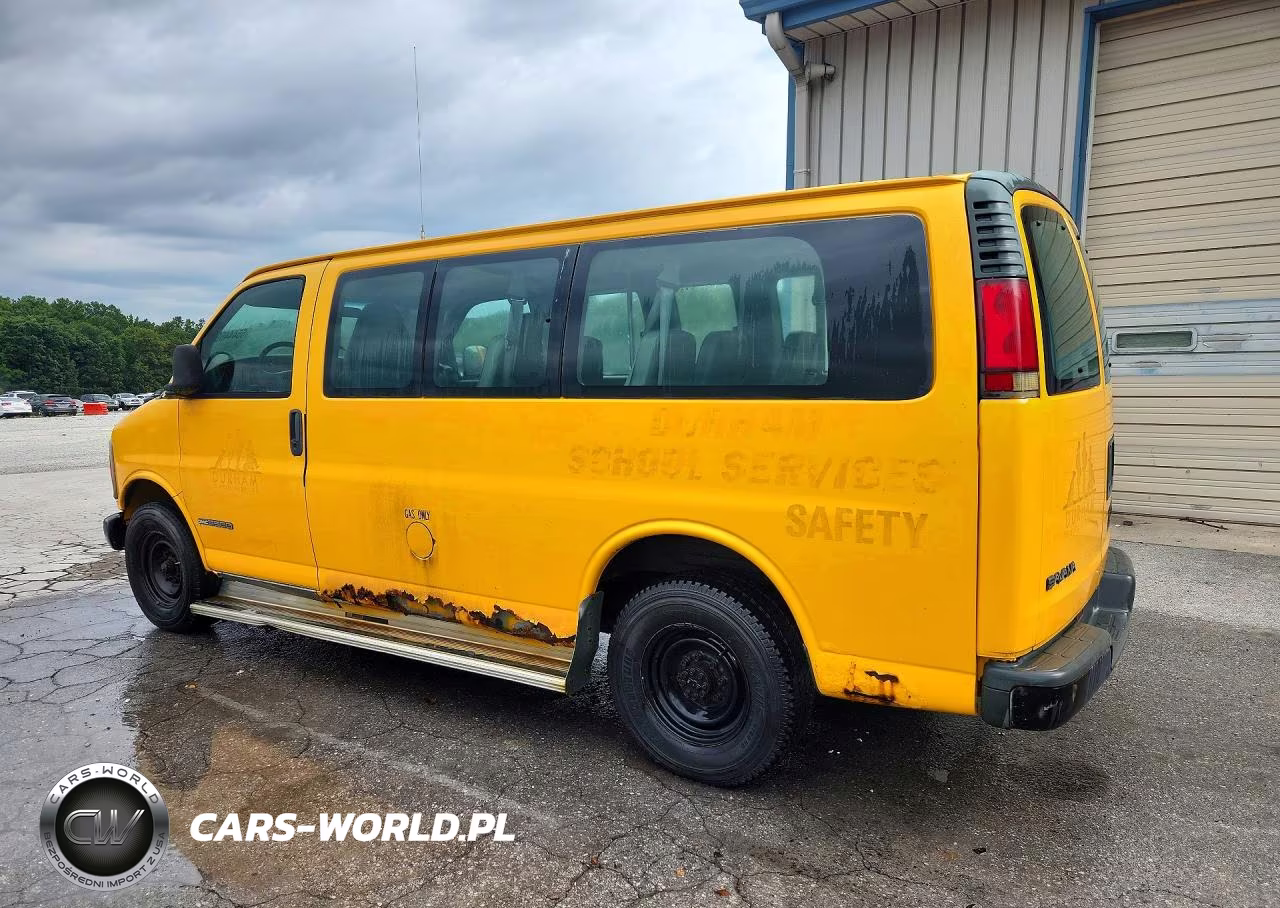 2002 GMC Savana G3500 VIN:1GTHG35R121239707 - 2