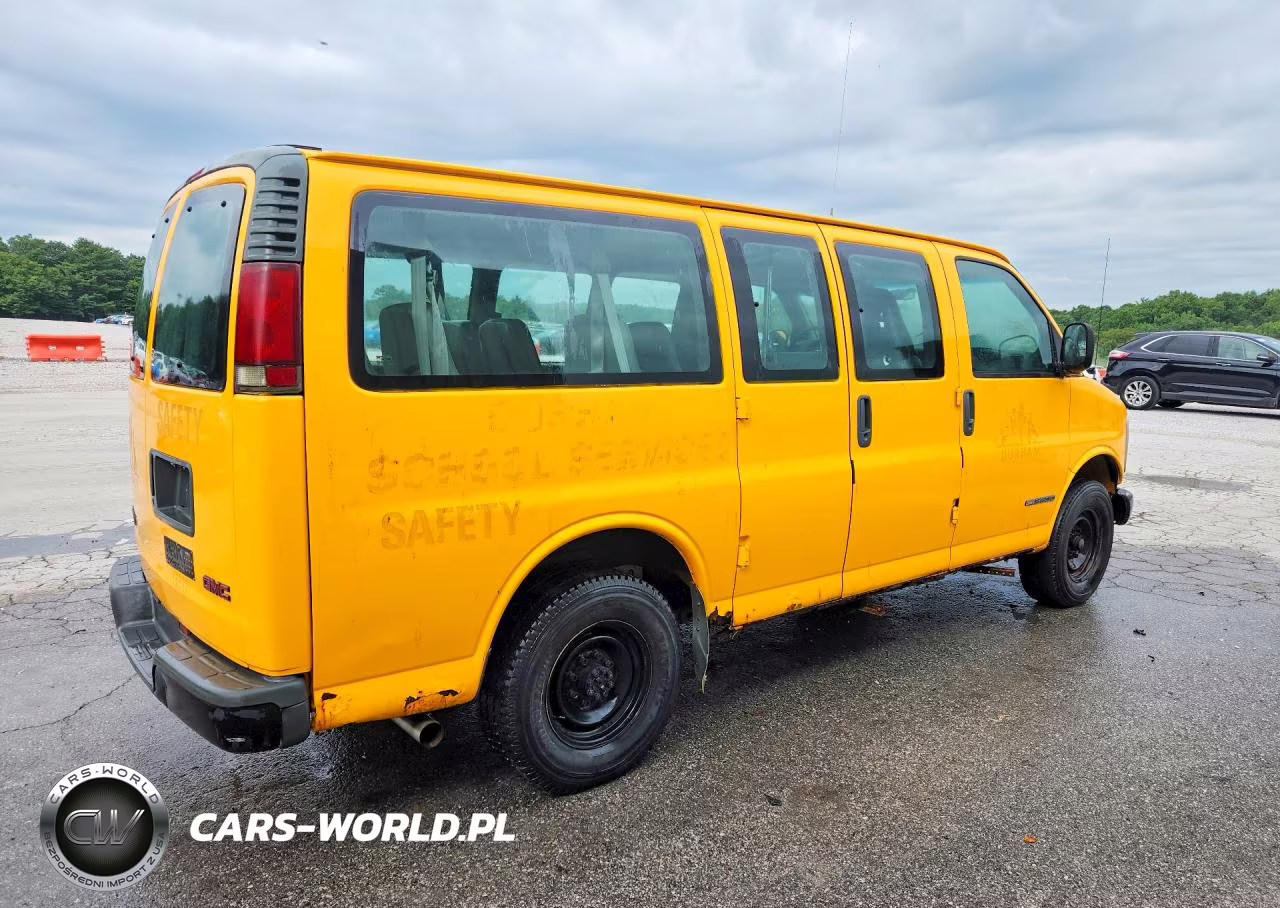 2002 GMC Savana G3500 VIN:1GTHG35R121239707 - 3