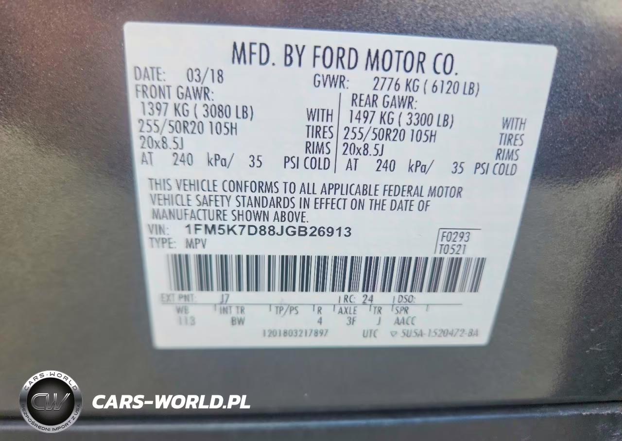 2018 Ford Explorer Xlt VIN:1FM5K7D88JGB26913 - 13