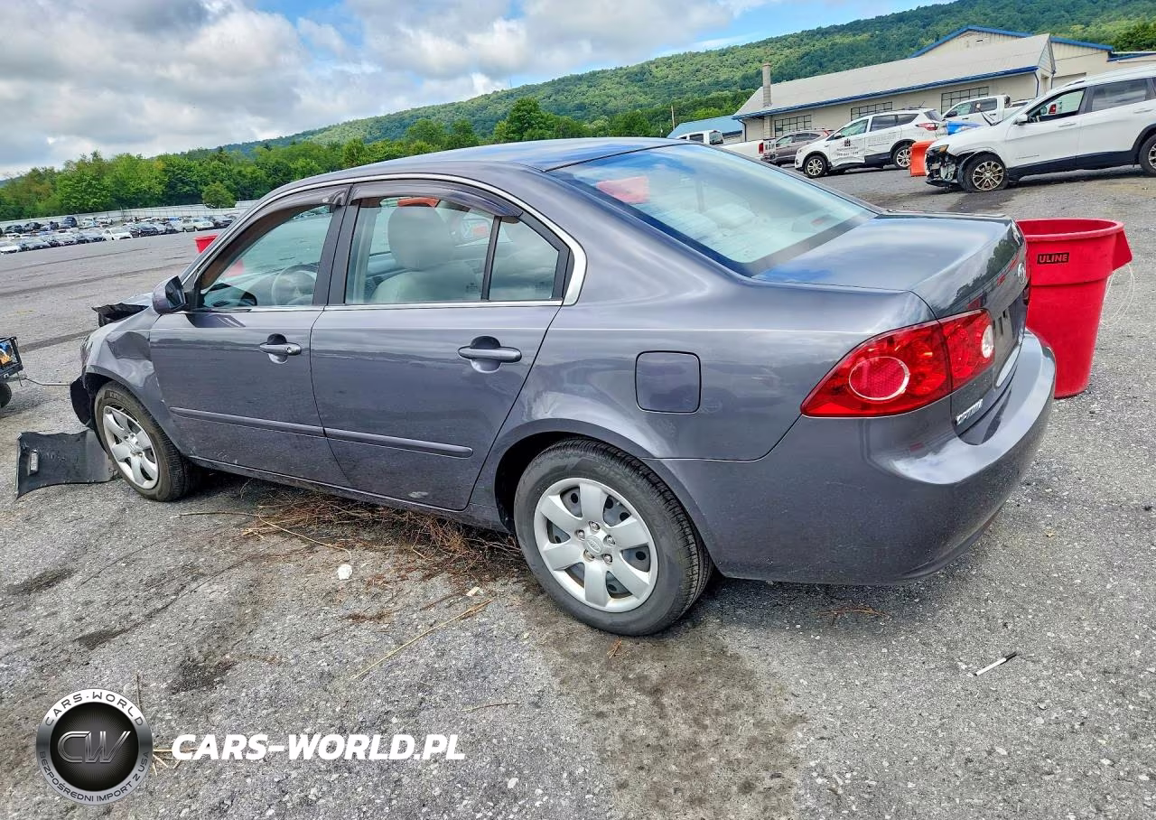 2007 Kia Optima Lx VIN:KNAGE123275110782 - 2