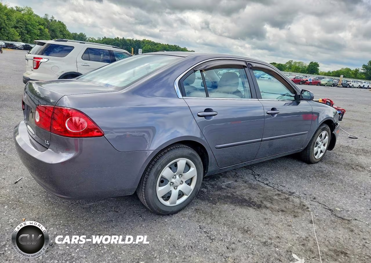 2007 Kia Optima Lx VIN:KNAGE123275110782 - 3
