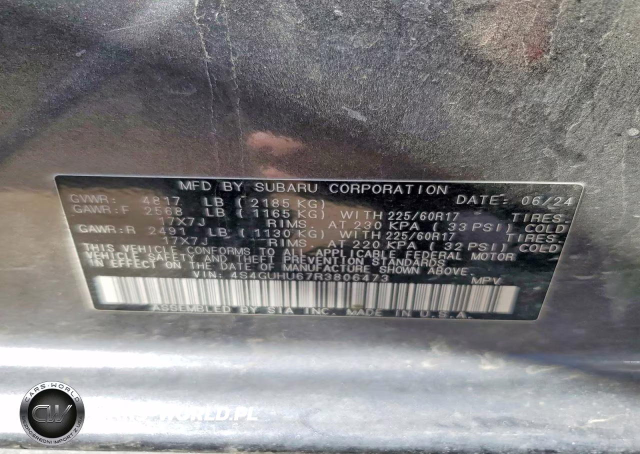 2024 Subaru Crosstrek Wilderness VIN:4S4GUHU67R3806473 - 12