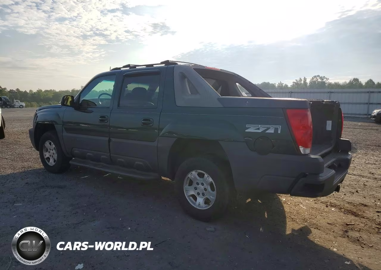 2003 Chevrolet Avalanche K1500 VIN:3GNEK13T23G186207 - 2