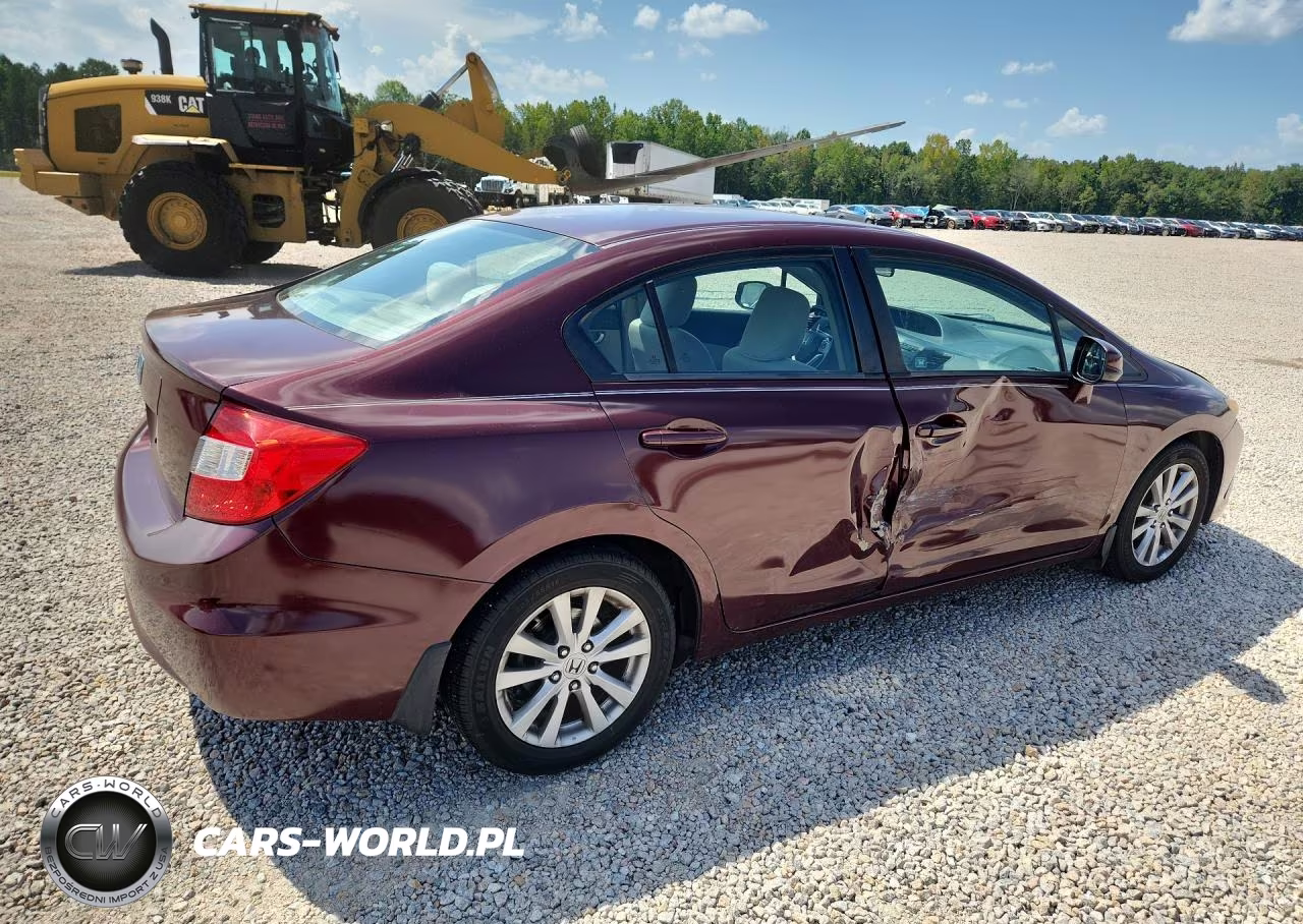 2012 Honda Civic Ex VIN:2HGFB2F80CH579571 - 3