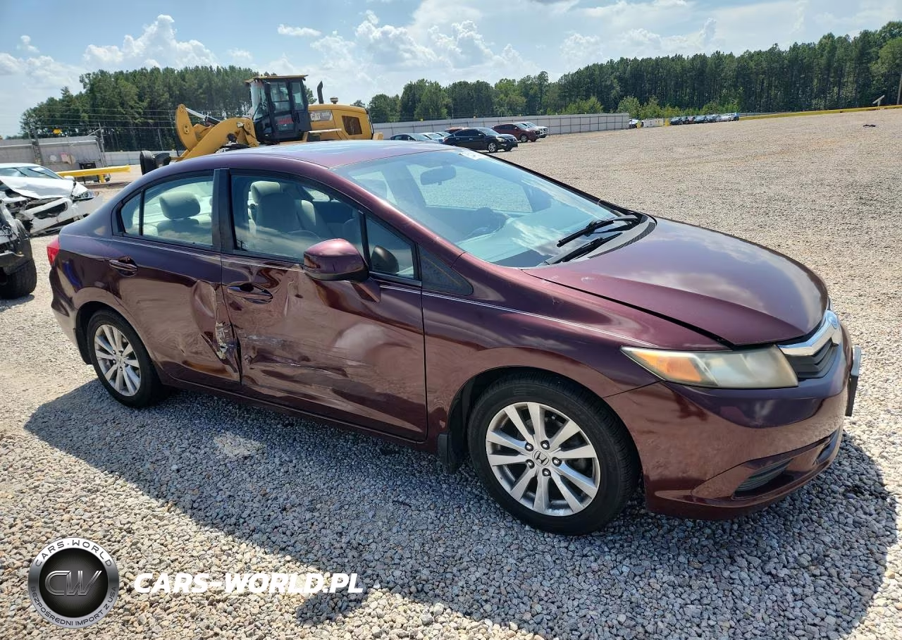 2012 Honda Civic Ex VIN:2HGFB2F80CH579571 - 4