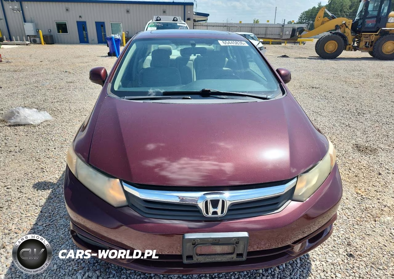 2012 Honda Civic Ex VIN:2HGFB2F80CH579571 - 5