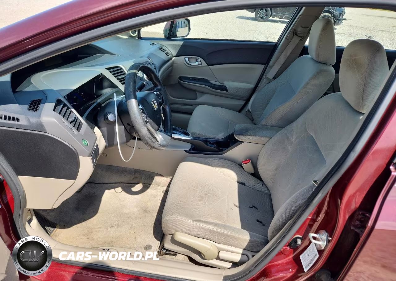 2012 Honda Civic Ex VIN:2HGFB2F80CH579571 - 7