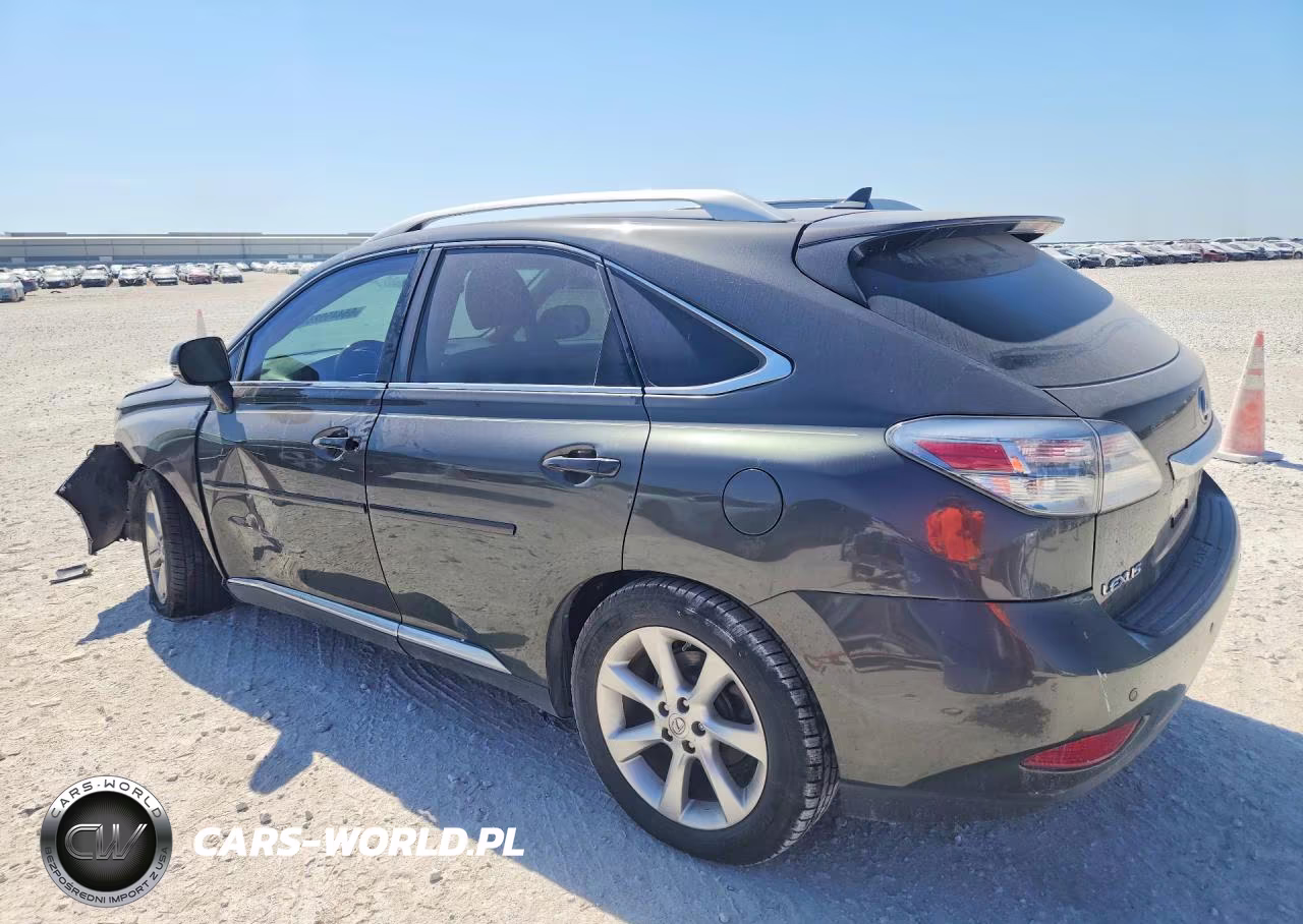 2010 Lexus Rx 350 VIN:2T2ZK1BA6AC007986 - 2