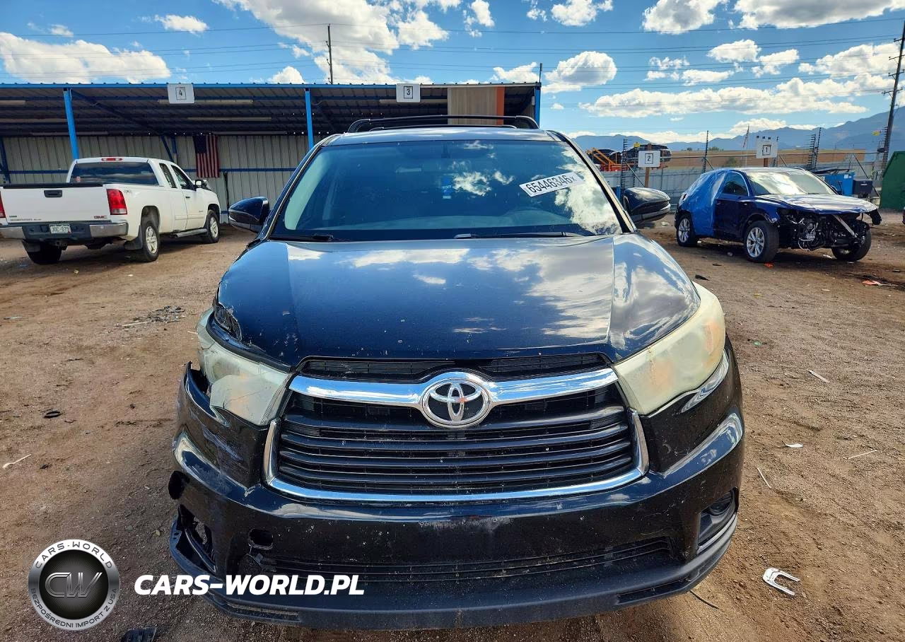 2016 Toyota Highlander Le VIN:5TDBKRFH1GS240220 - 5