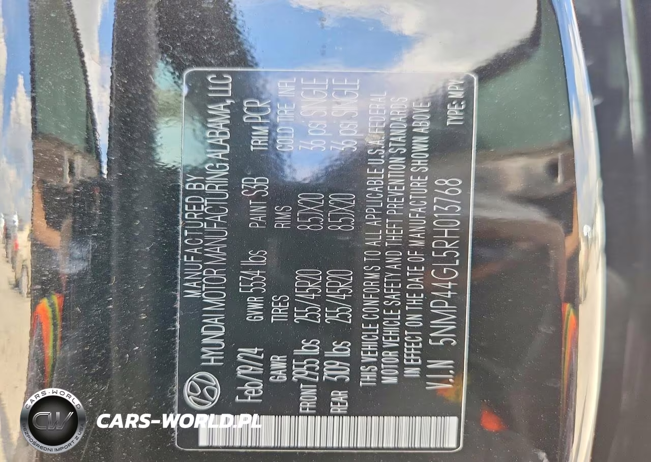 2024 Hyundai Santa Fe Limited VIN:5NMP44GL5RH013768 - 13