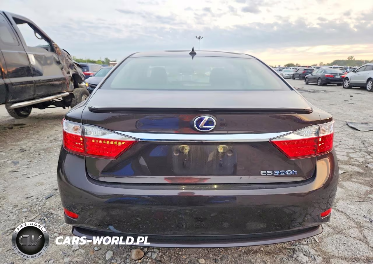 2013 Lexus Es 300H VIN:JTHBW1GG6D2006314 - 6