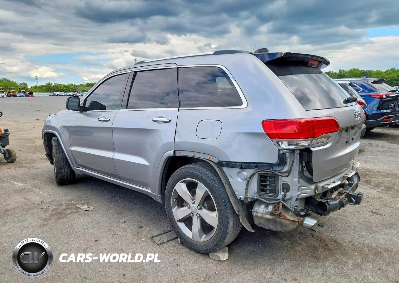 2014 Jeep Grand Cherokee Overland VIN:1C4RJFCM8EC385190 - 2