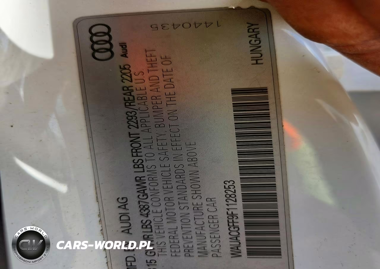 2015 Audi A3 Premium VIN:WAUACGFF9F1128253 - 12