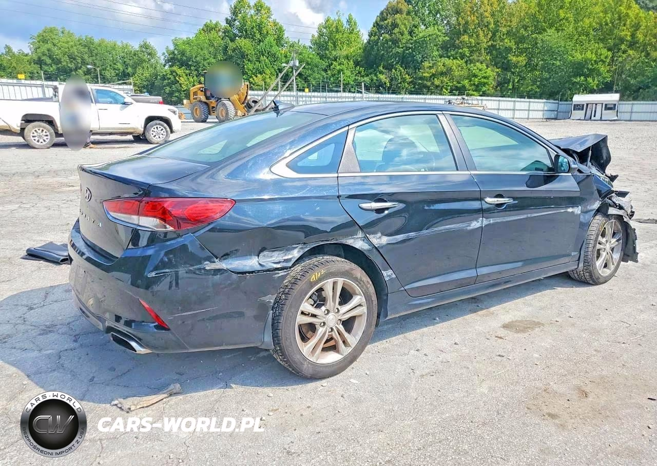 2018 Hyundai Sonata Sel VIN:5NPE34AF4JH679461 - 3