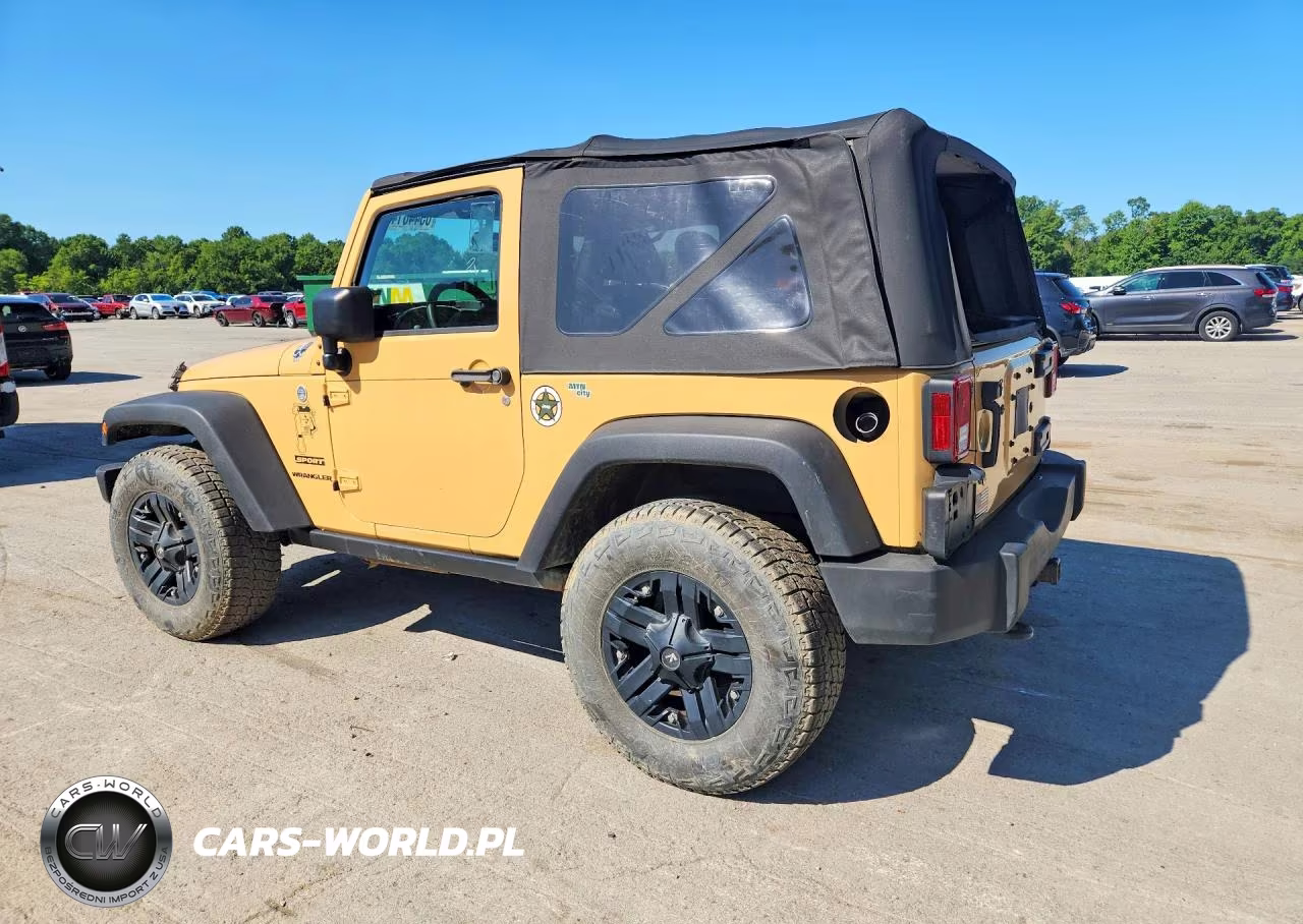 2013 Jeep Wrangler Sport VIN:1C4AJWAG4DL614537 - 2