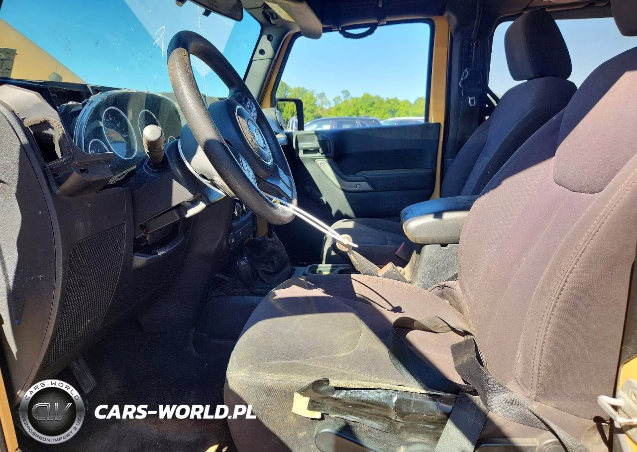 2013 Jeep Wrangler Sport VIN:1C4AJWAG4DL614537 - 7