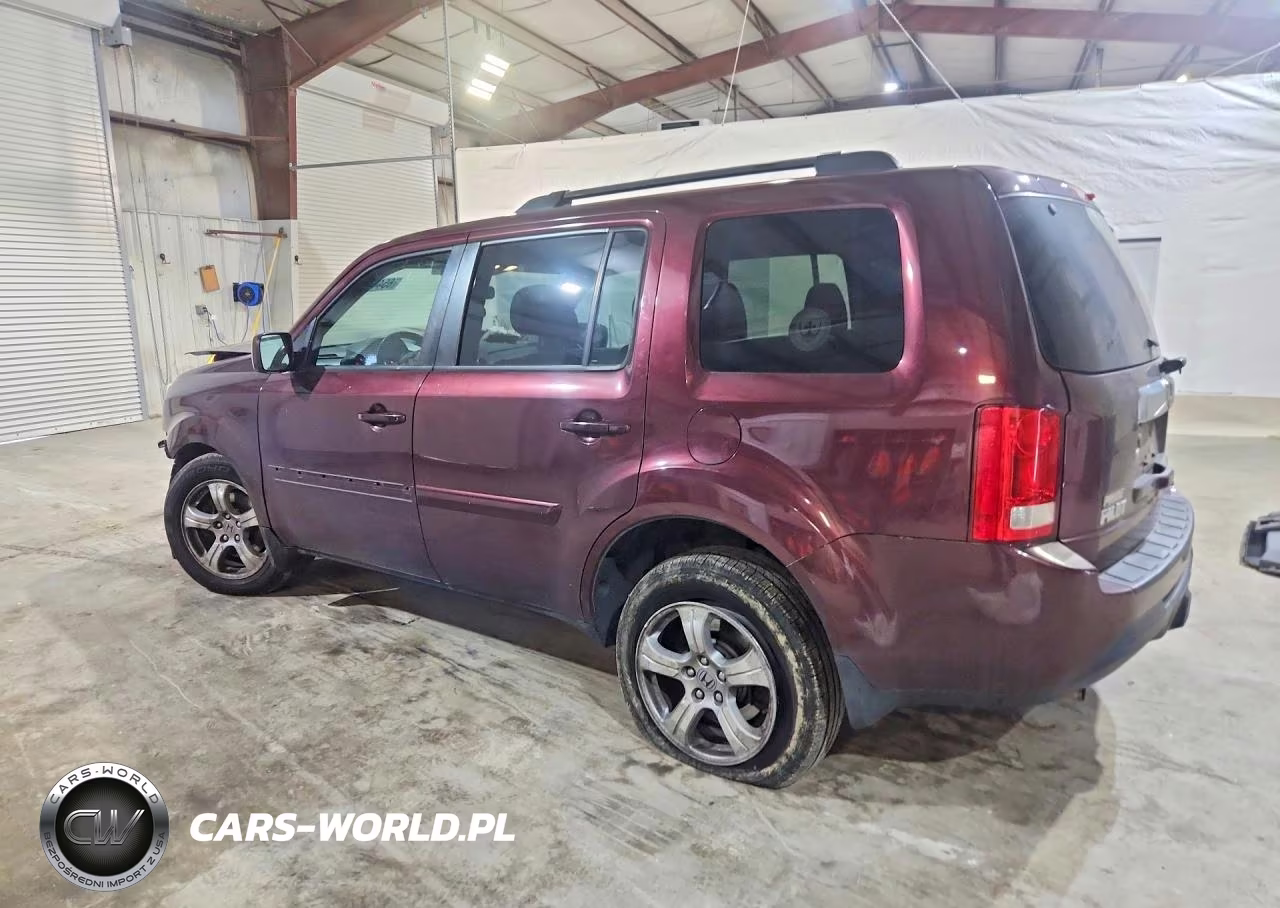 2013 Honda Pilot Exl VIN:5FNYF4H57DB081448 - 2