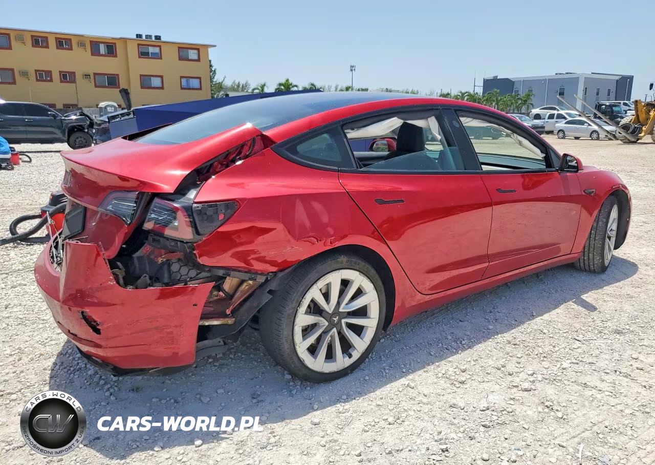 2022 Tesla Model 3 VIN:5YJ3E1EA0NF187299 - 3