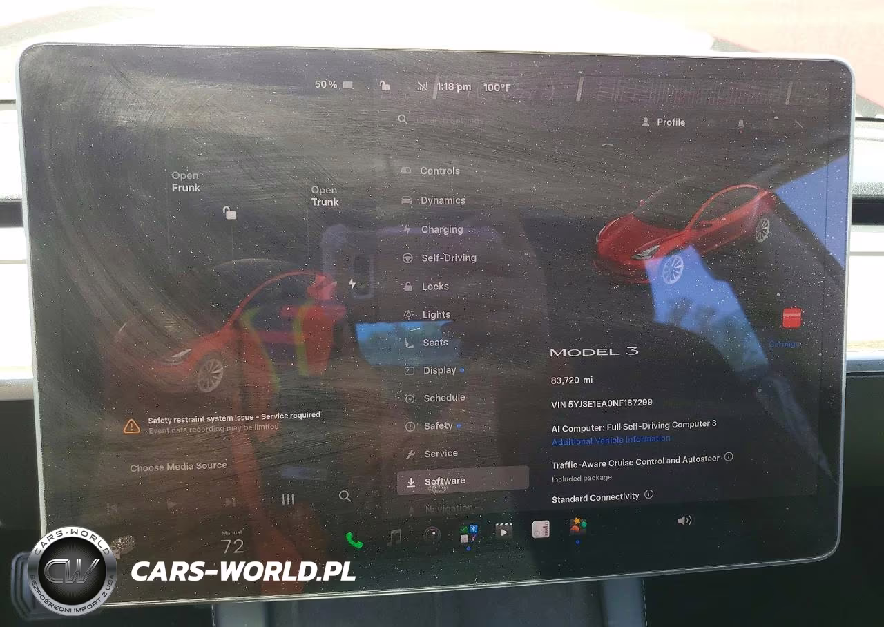 2022 Tesla Model 3 VIN:5YJ3E1EA0NF187299 - 9