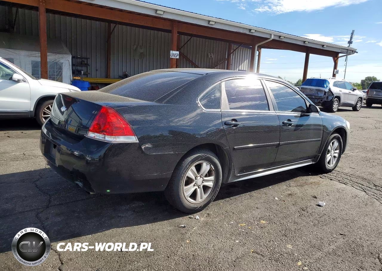 2013 Chevrolet Impala Ls VIN:2G1WF5E38D1266846 - 3