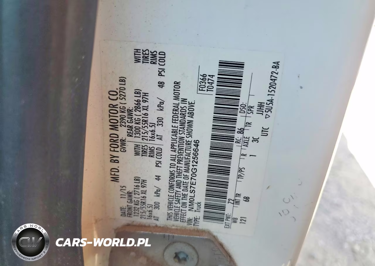 2016 Ford Transit Connect Xl VIN:NM0LS7E70G1256646 - 13