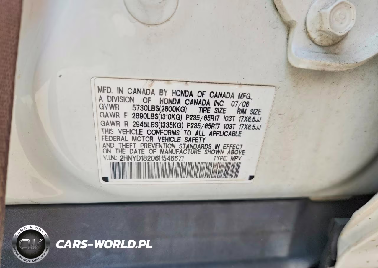 2006 Acura Mdx VIN:2HNYD18206H546671 - 14