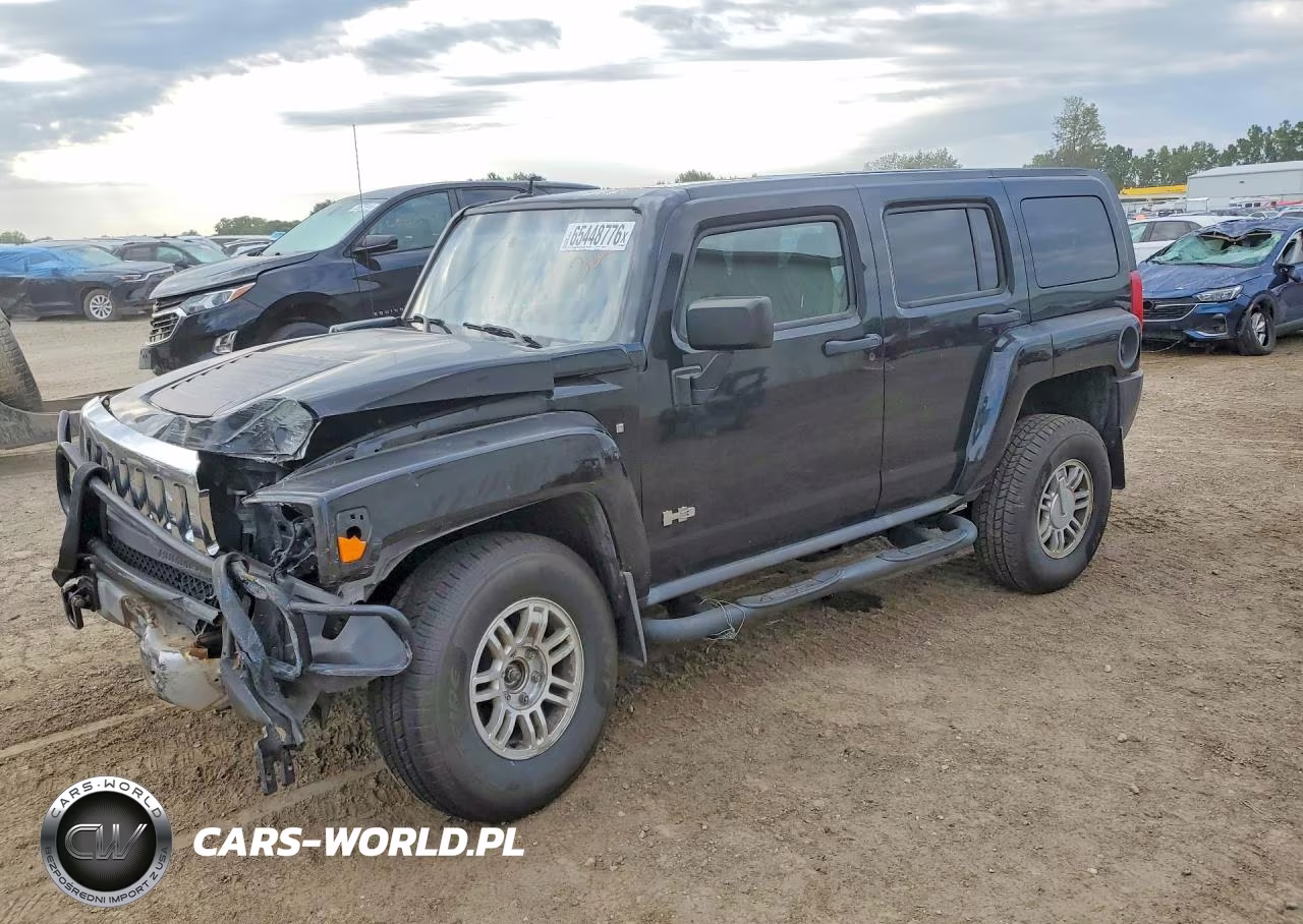 2009 Hummer H3 VIN:5GTEN13E098103818 - 1