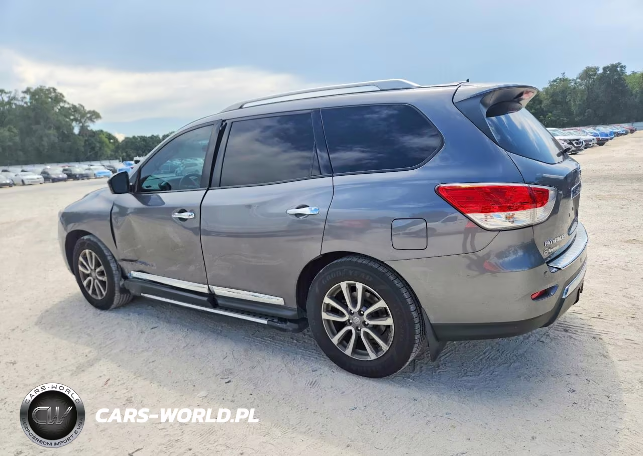 2016 Nissan Pathfinder Sl VIN:5N1AR2MN3GC667595 - 2