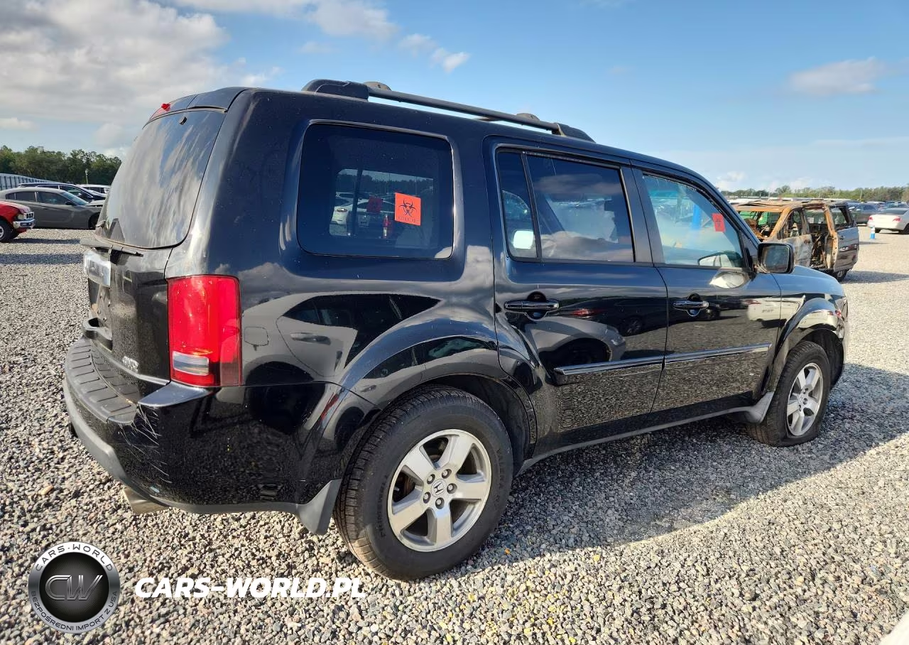 2010 Honda Pilot Exl VIN:5FNYF4H66AB026865 - 3