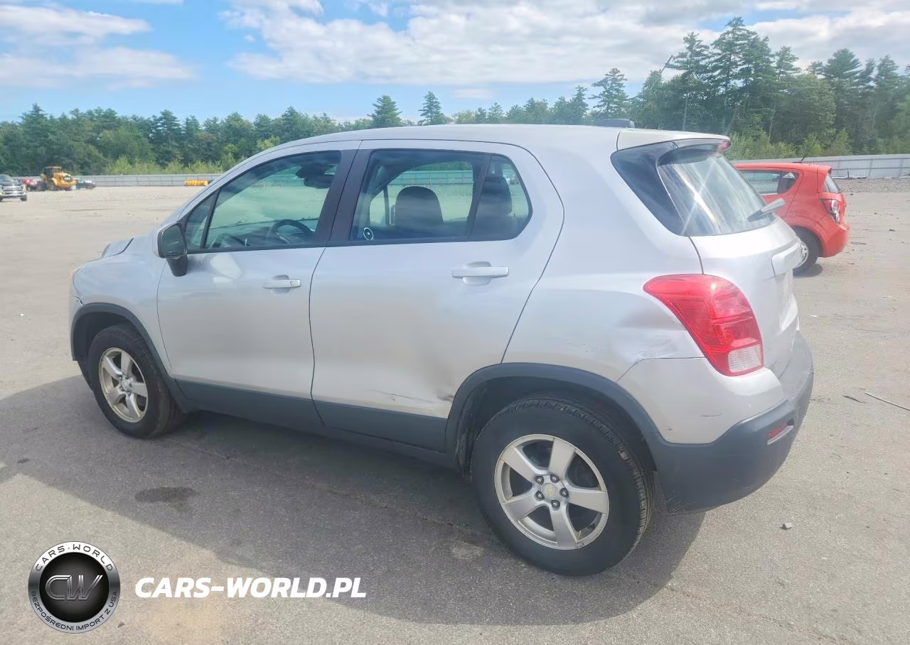 2015 Chevrolet Trax 1Ls VIN:KL7CJPSB4FB133243 - 2