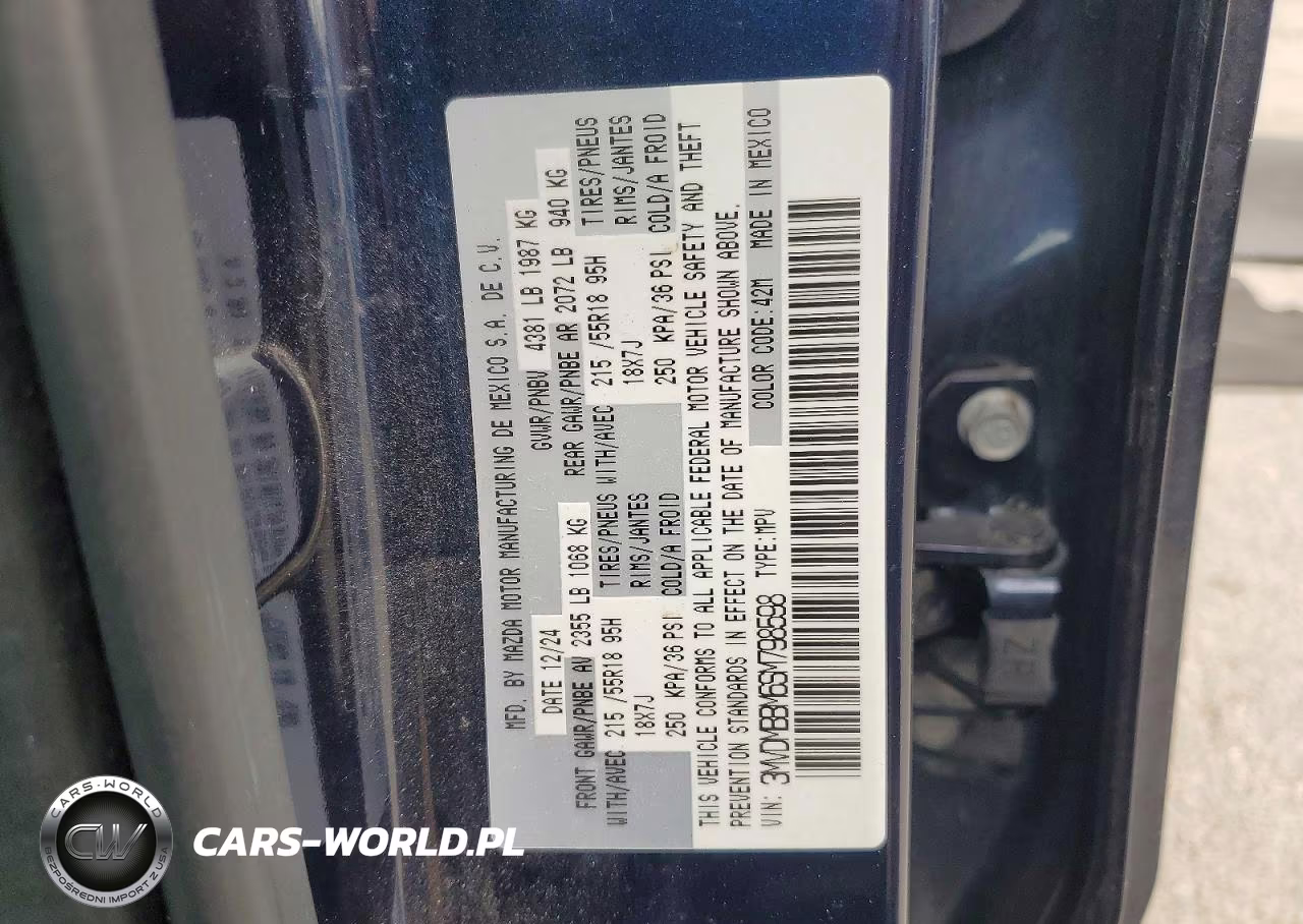2025 Mazda Cx-30 Select VIN:3MVDMBBM6SM798598 - 13