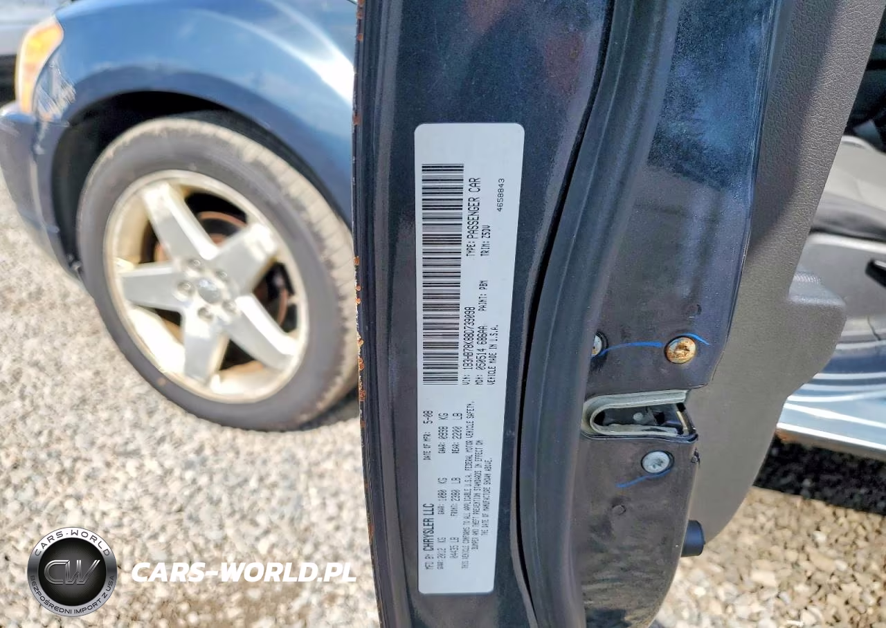 2008 Dodge Caliber R-T VIN:1B3HB78K88D739098 - 12