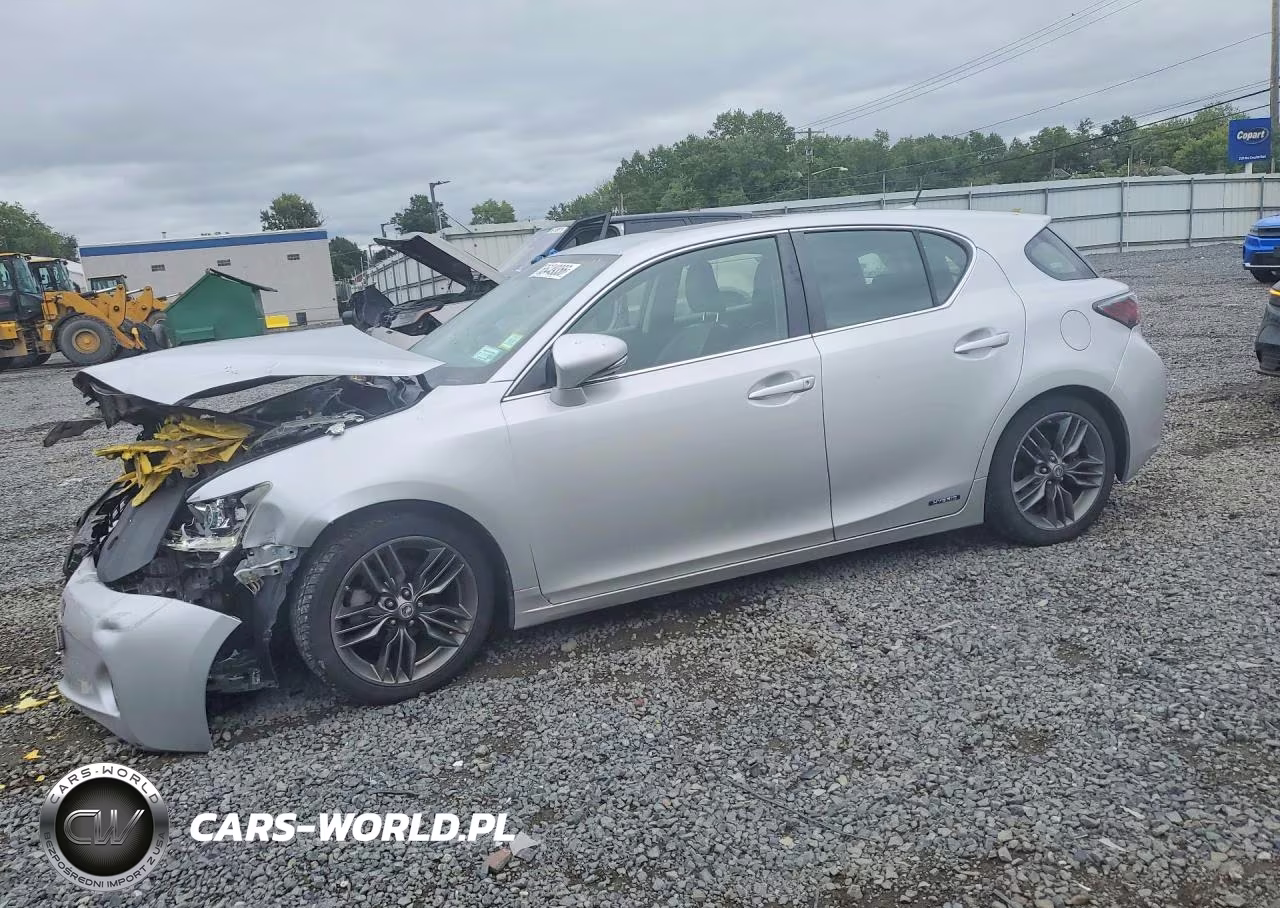 2012 Lexus Ct 200 VIN:JTHKD5BH7C2052245 - 1