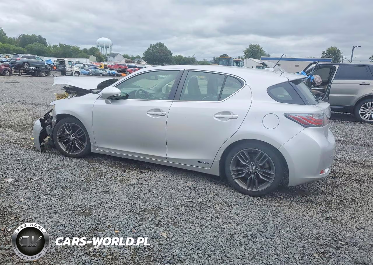 2012 Lexus Ct 200 VIN:JTHKD5BH7C2052245 - 2