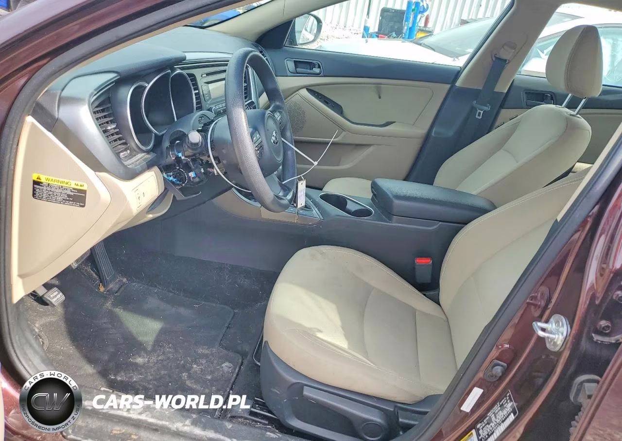 2015 Kia Optima Lx VIN:5XXGM4A76FG486908 - 7