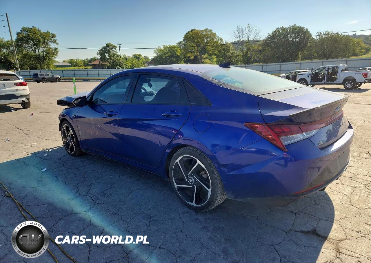 2023 Hyundai Elantra N Line VIN:KMHLR4AF3PU476044 - 2