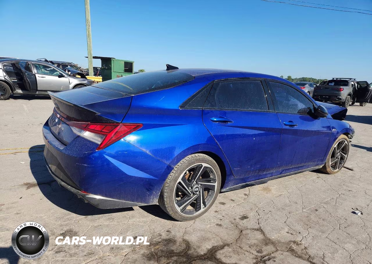 2023 Hyundai Elantra N Line VIN:KMHLR4AF3PU476044 - 3