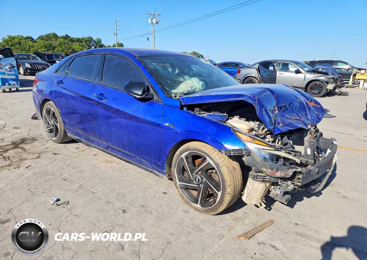 2023 Hyundai Elantra N Line VIN:KMHLR4AF3PU476044 - 4
